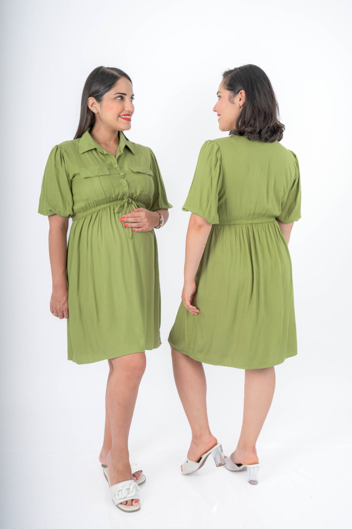 Vestido-embarazo-lactancia-Rebeca-verde-olivo-3
