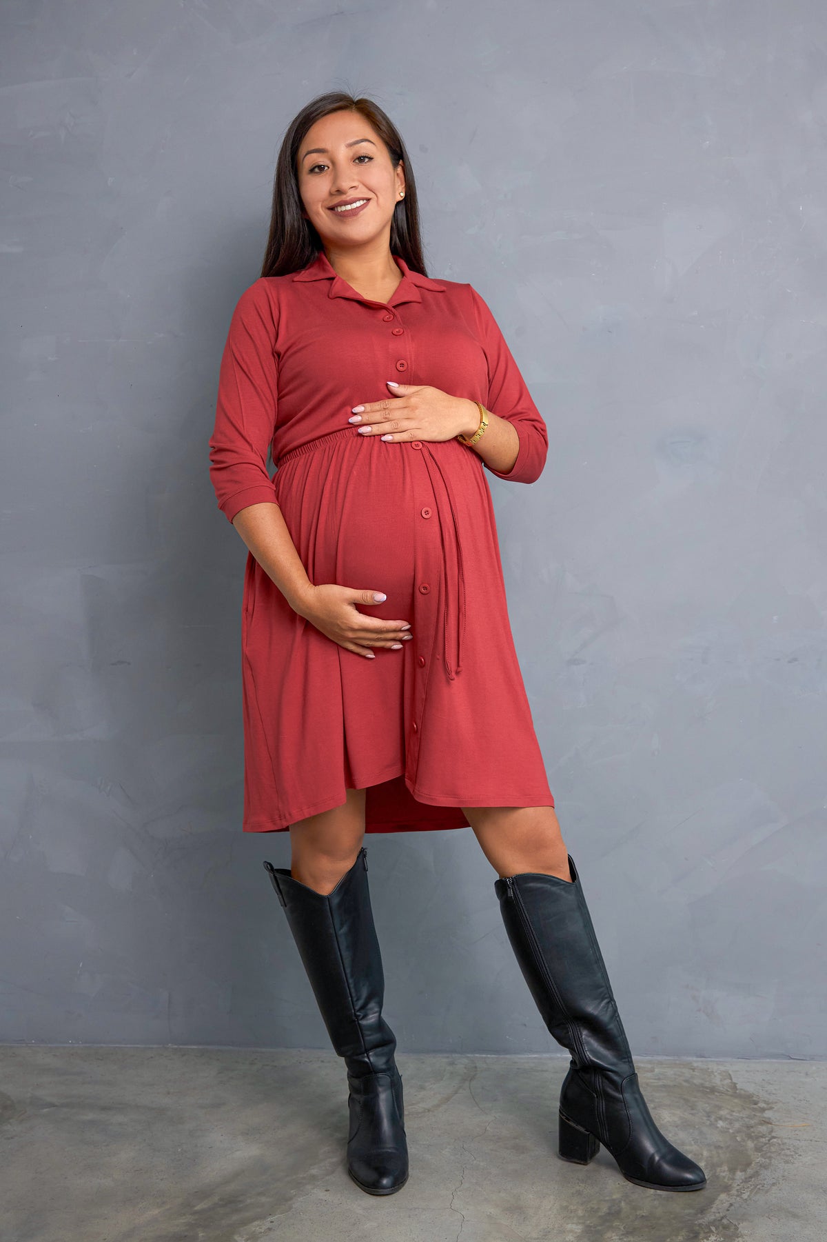 Vestido-embarazo-lactancia-Luciana-lacre